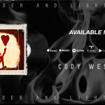 “Thunder and Lightning” is the 7 track debut album of American artist Cody Wesley – OUT NOW!